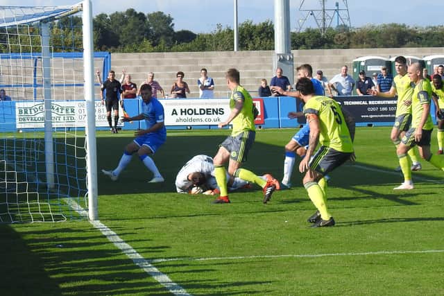 Town beat eventual champions Barrow on August Bank Holiday Monday