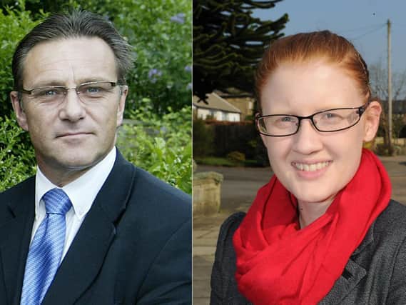 MPs Craig Whittaker and Holly Lynch.