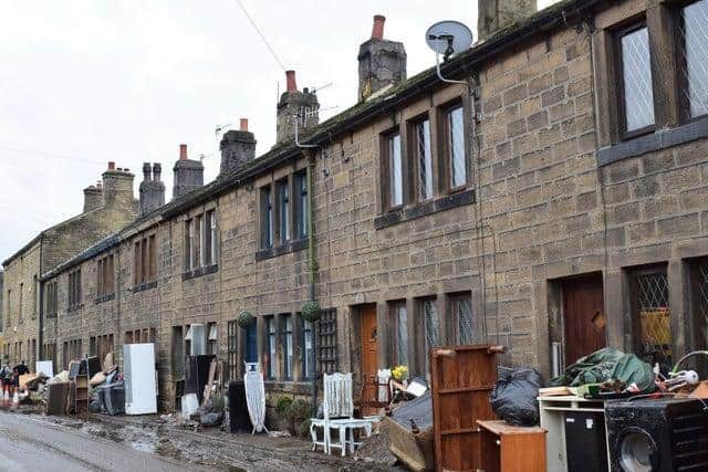 One of the worst-hit areas across Calderdale was Mytholmroyd