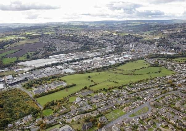Land where the Clifton business park will be built