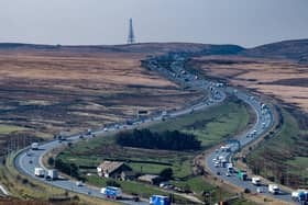 The M62 has been closed