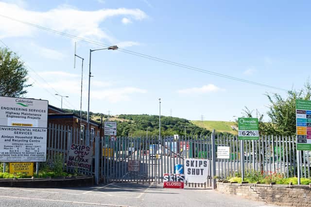 Elland Household Waste Recycling Centre is set to re-open