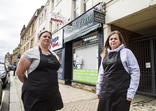 Sisters and co-owners of Le Munch Bunch, Halifax, Becky Brooksbank, left, and Kirsty Stansfield.