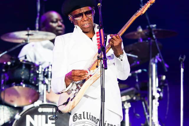 Nile Rogers and Chic will be performing at The Piece Hall in Halifax.
(Photo by Alexandre Schneider/Getty Images)
