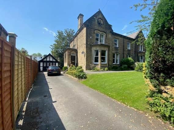 The ready-to-move-in Victorian property, located in nearby Huddersfield, built in 1868, spans across 3,600 sq ft and includes five double bedrooms, four bathrooms and five reception rooms, with large landscaped gardens to both the front and the rear.