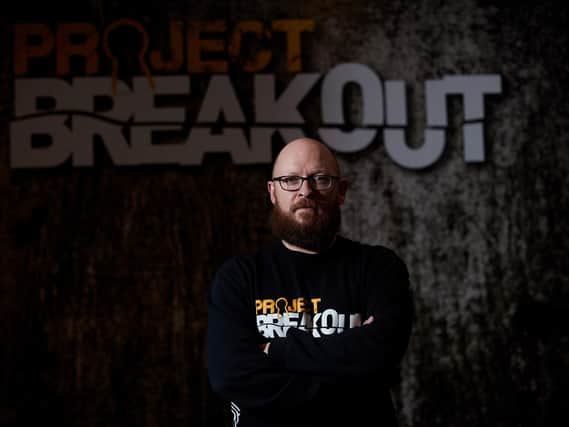 Project Breakout Gamesmaster, Benn Stoker.