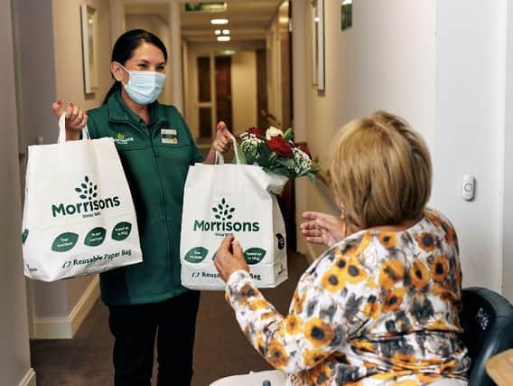 Morrisons doorstep delivery services provide a lifeline for those who are vulnerable and shielding
