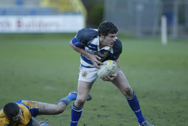 Grix during his first spell at Fax