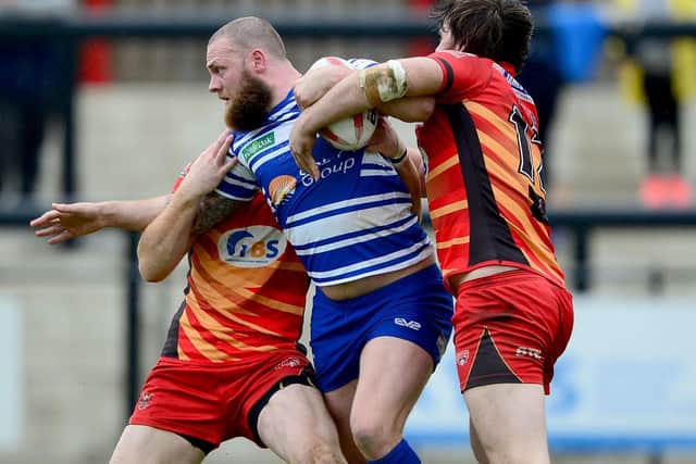 Grix during his second spell at Fax