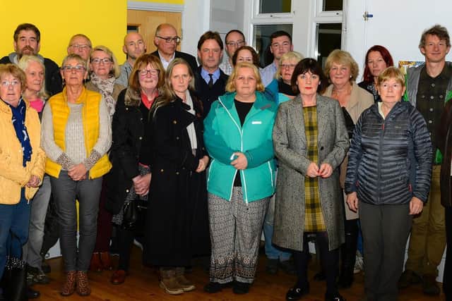 Residents who were against the care home plans in Hipperholme