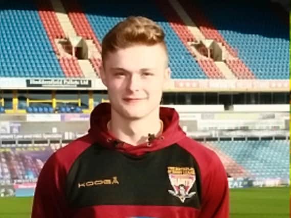 Huddersfield Giants player Ronan Costello (SWNS pictures)
