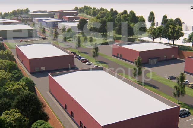 How Clifton Enterprise Zone could look in the future. (Picture Pegasus Group)