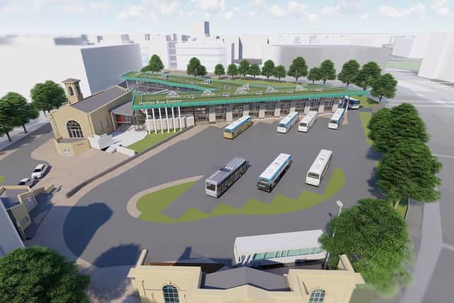 How the Halifax bus station could look in the future (Picture SGP)
