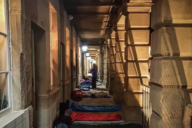 Last year's Sleep Out event