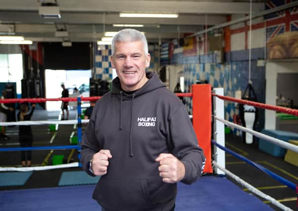MIck Rowe at Halifax Boxing Sports and Fitness Club
