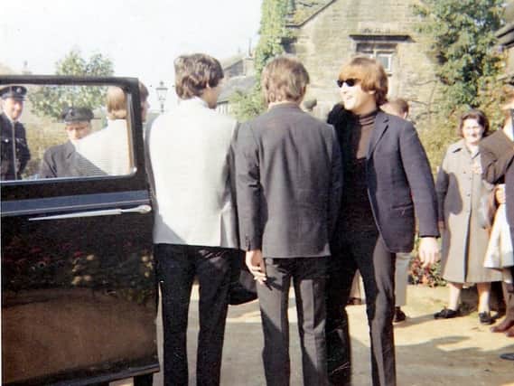 Holdsworth House Beatles' visit, 1964.