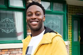 Ryan Russell, from Huddersfield, was cast to join the ITV show’s first Black family last year, playing Michael Bailey. Picture: ITV.