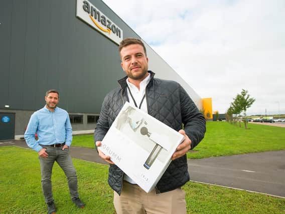 Hebden Bridge businessman visits Amazon ahead of sales rush