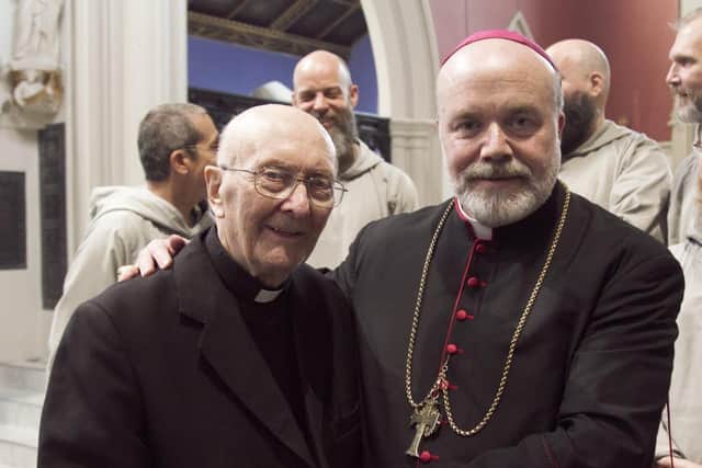Bishop Marcus and Fr Lawrence Lister