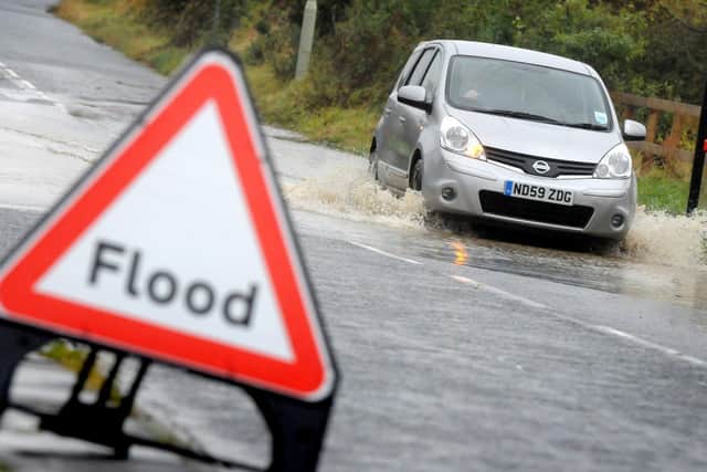 A flood alert remains in place in Calderdale