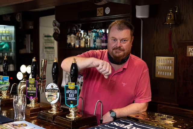Hugh Kirby, owner of The Cross Keys, Siddal, which is closing again due to Covid-19