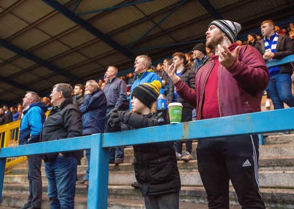 FC Halifax Town v Ebbsfleet United.  National League. The MBi Shay Stadium.
14 March 2020.  Picture Bruce Rollinson