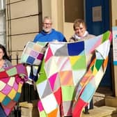 Some of the blankets donated to Calderdale SmartMove