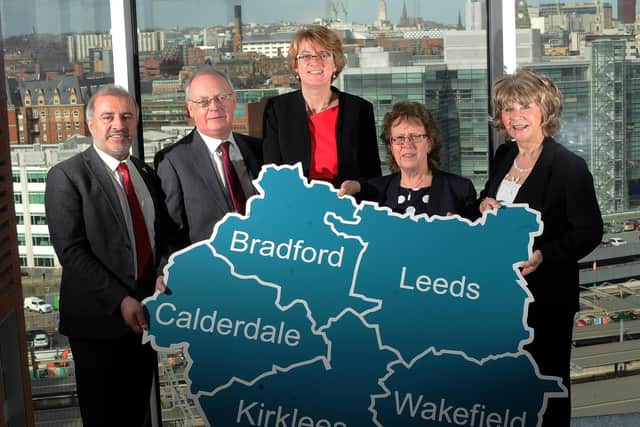 Leaders of the West Yorkshire councils