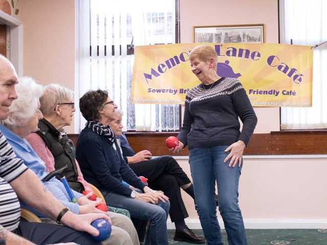 The cafe was set up in 2016 to support people affected by dementia, other memory problems and combat social isolation
