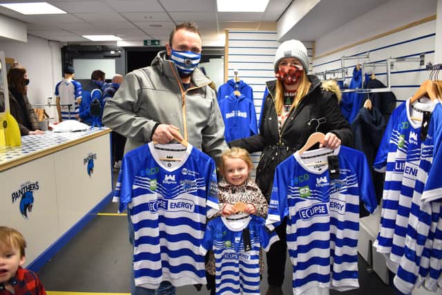 Fax fans get their hands on the new merchandise