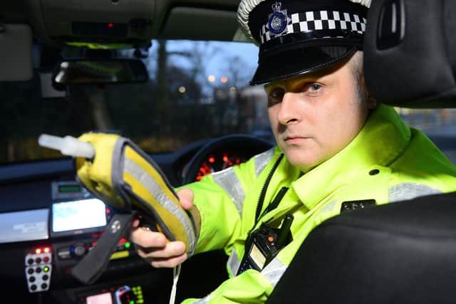 A driver was caught over the drink drive limit in Calderdale