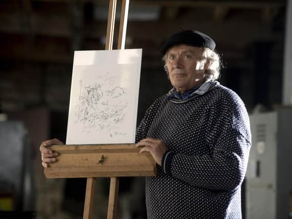 Sir Quentin Blake KBE, best known for his distinctive illustrations in the books by Roald Dahl, has donated a one-of-a-kind drawing to help raise funding for Artworks, a teaching space, gallery and artist studios in Halifax,