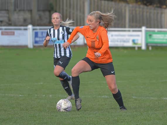 Abi Lee scored two early goals. Pic: Ray Spencer