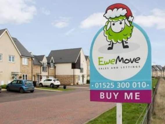 EweMove sales and letting agent gives its boards a festive twist