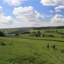 Yorkshire's many walks will be promoted as part of a strategy to increase tourism in 2021. The picture shows walkers near Leighton Reservoir, Nidderdale, North Yorkshire. Picture: Dave Porter/Adobe