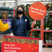Tesco shoppers in the area thanked for helping to donate more than a million meals