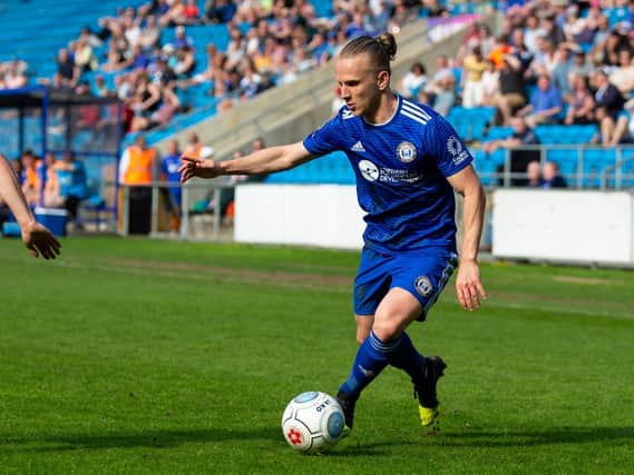 Matty Kosylo will come up against his former side at The Shay