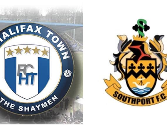 FC Halifax Town v Southport