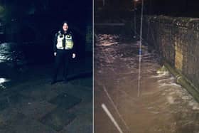Calderdale wardens worked through the night to monitor river levels