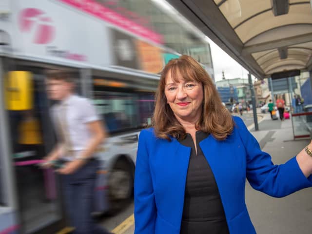 Coun Kim Groves, Chair of the West Yorkshire Combined Authority Transport Committee