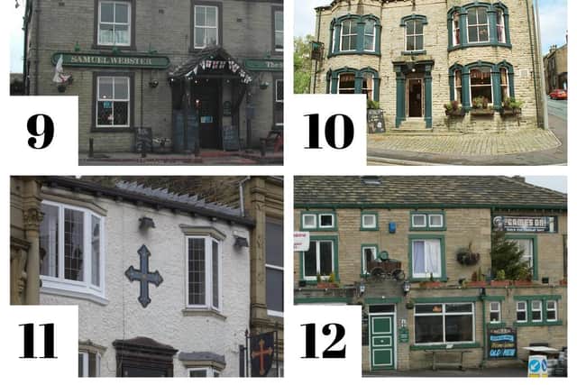 Can you name all of these Calderdale pubs?