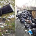 Council Community Safety wardens take pictures of incidents of fly-tipping like these when they discover them. Pictures: Calderdale Council