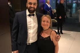 Dr Imran Rangzeb, new CEO of the Group, with Rachel Dilley, Chief Operating Officer
