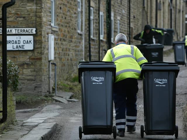 Calderdale residents produce nearly 400 kg of yearly waste per person