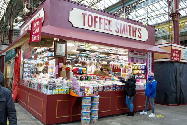 Toffee Smith's at Halifax Borough Market