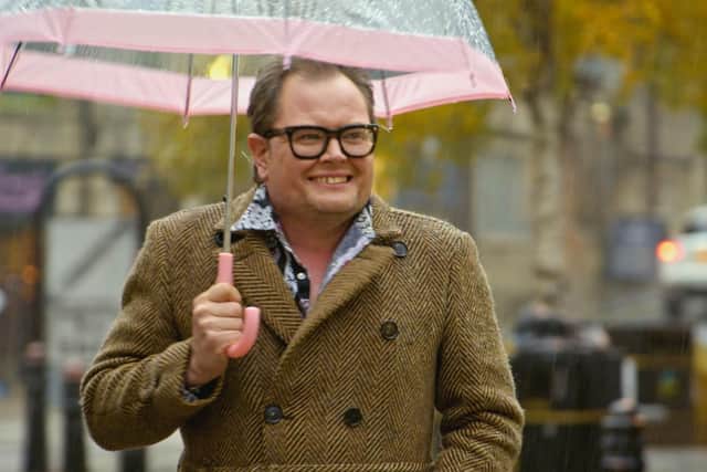 Alan Carr in Hebden Bridge. Picture: BBC/Darlow Smithson Productions/Banijay