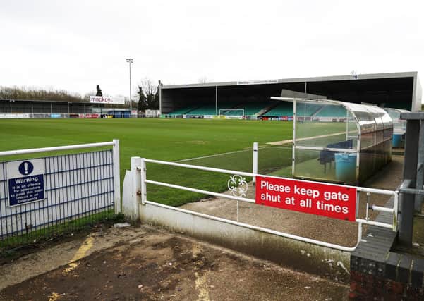 Eastleigh Football Club. (Photo by Naomi Baker/Getty Images)