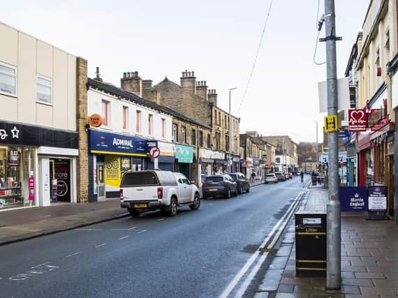 Commercial Street in Brighouse