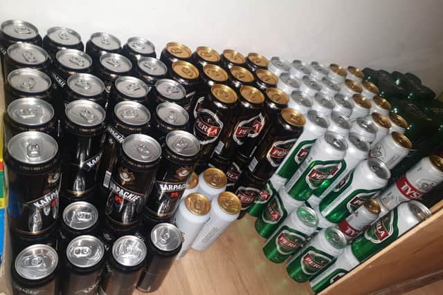 Illegal cigarette products and alcohol have been seized in Calderdale