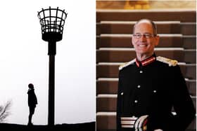 Beacon Hill in Halifax and West Yorkshire’s Lord-Lieutenant, Ed Anderson